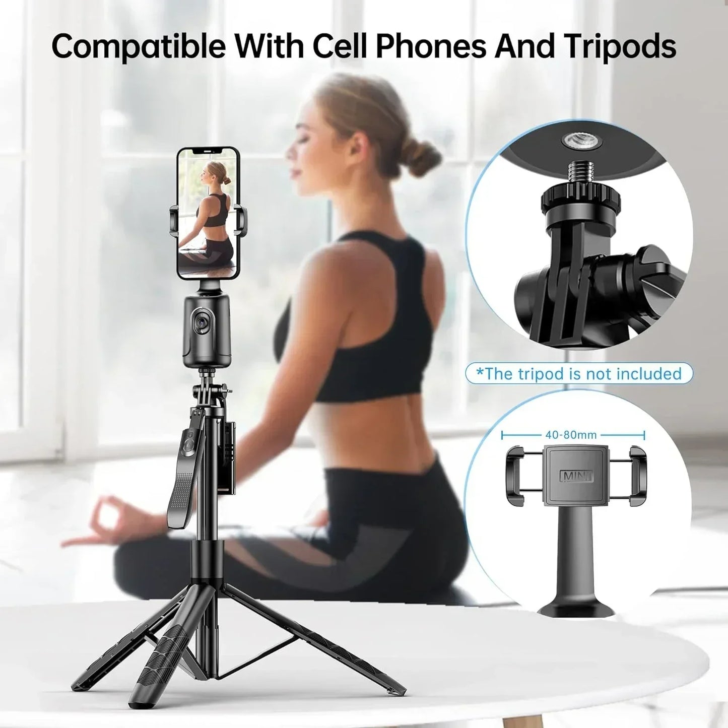 TrackMount 360 | Smart Phone Tripod with AI
