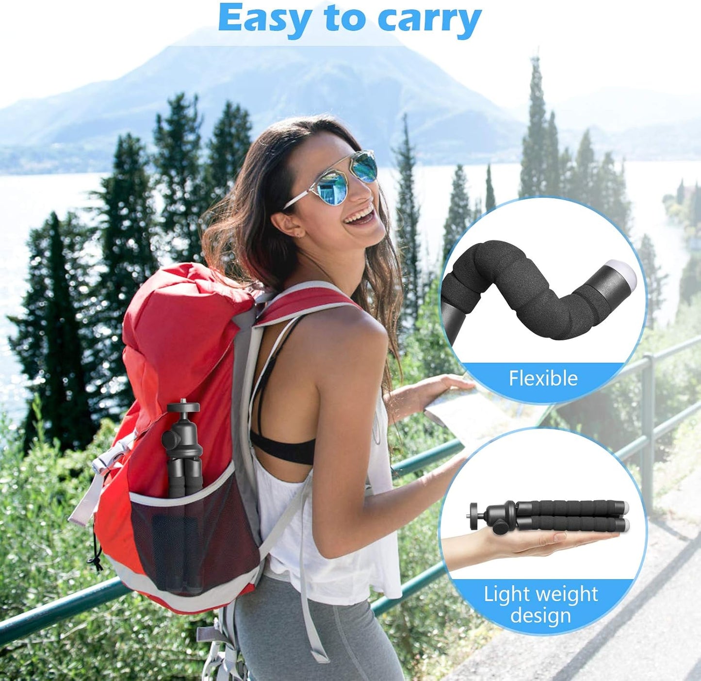 FlexiGrip Pro Tripod | Flexible and Stable Phone Holder