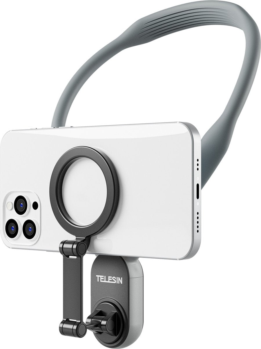 HaloHold Pro | Magnetic Neck Phone Holder for POV Filming