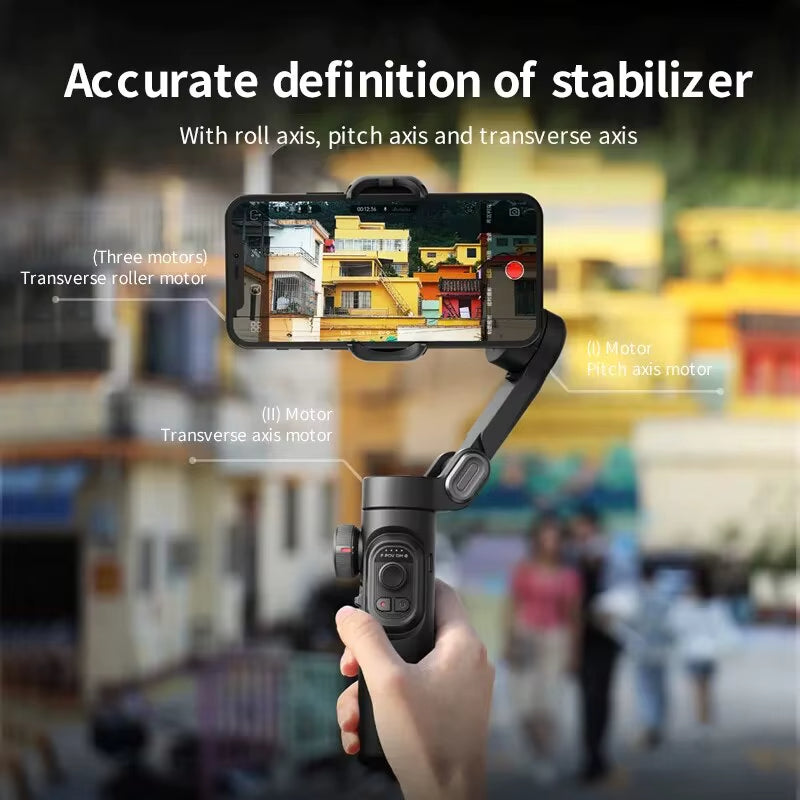 Smart XE | 3-Axis Foldable Smartphone Stabilizer