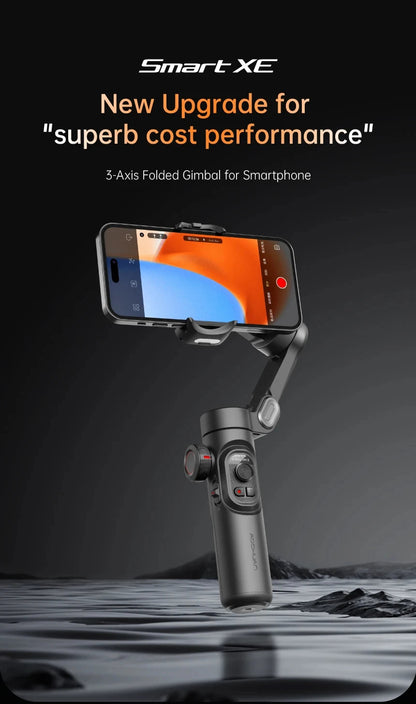 Smart XE | 3-Axis Foldable Smartphone Stabilizer