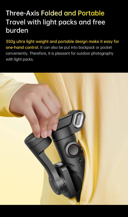 Smart XE | 3-Axis Foldable Smartphone Stabilizer